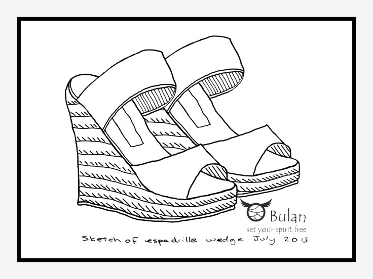 Espadrille wedges