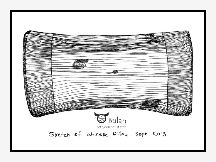 Antique Chinese Pillow