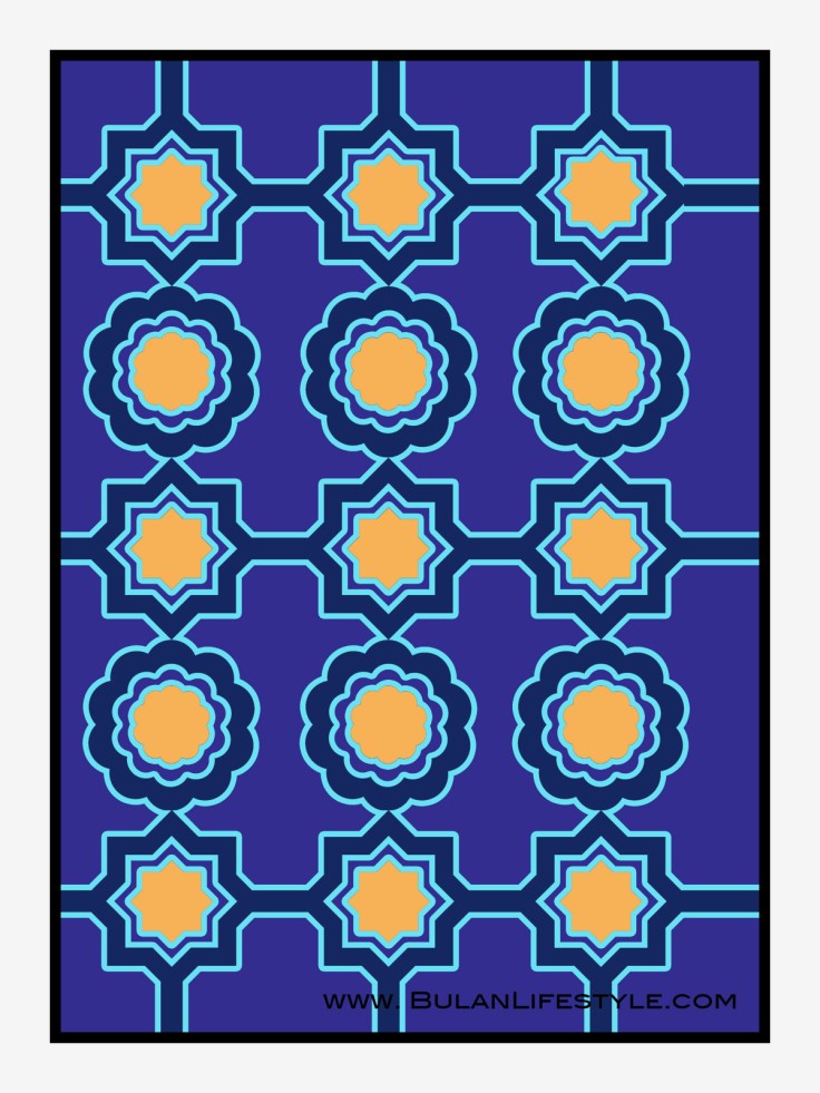 Islamic influence geometric pattern
