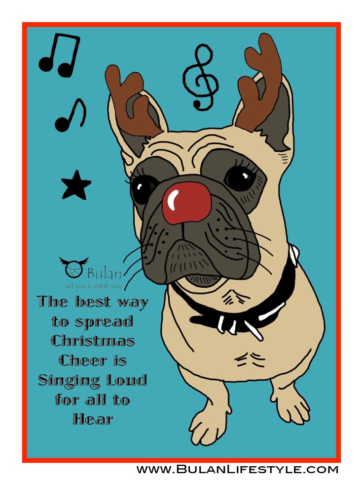 Sheba the red nosed reindeer