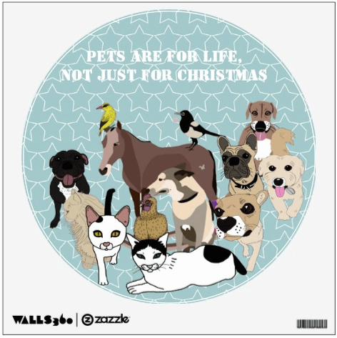 Animals are for life not just for Christmas
