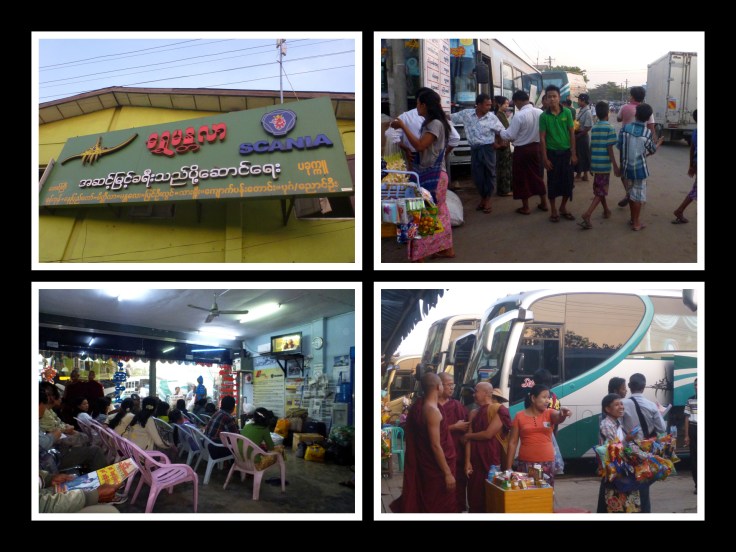 Aung Mingalar bus Stop
