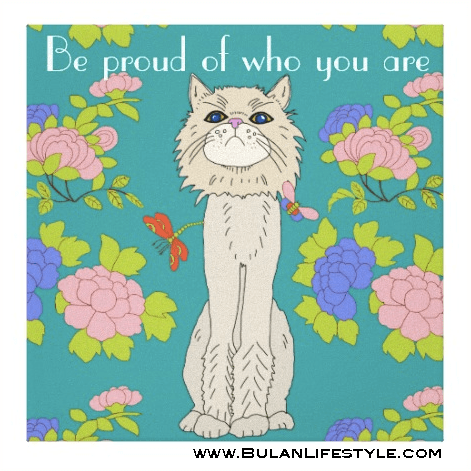 Be proud of who you are