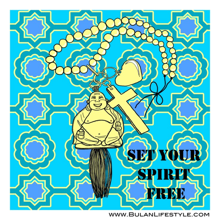 Happy Buddha Charm necklace