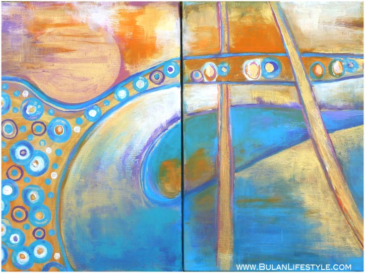 wanderlust. Acrylic on canvas