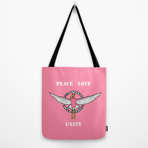 Peter the pelican tote