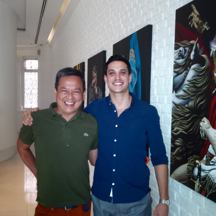 Saw Teong Hin, Malaysian movie Director and Artist Thomas Powell