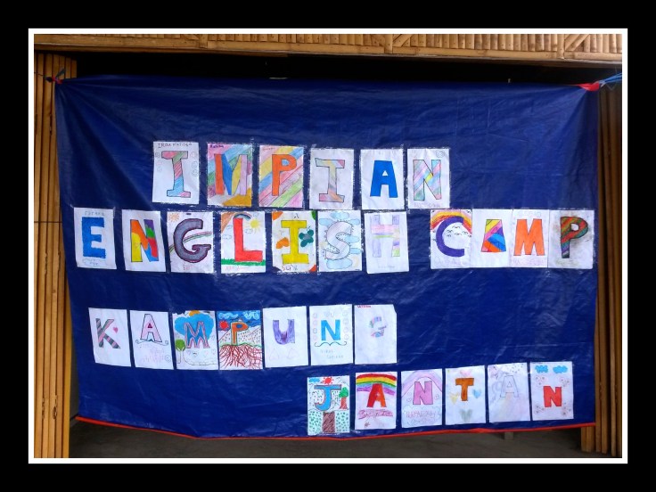 DIY Banner. Learning with alphabets