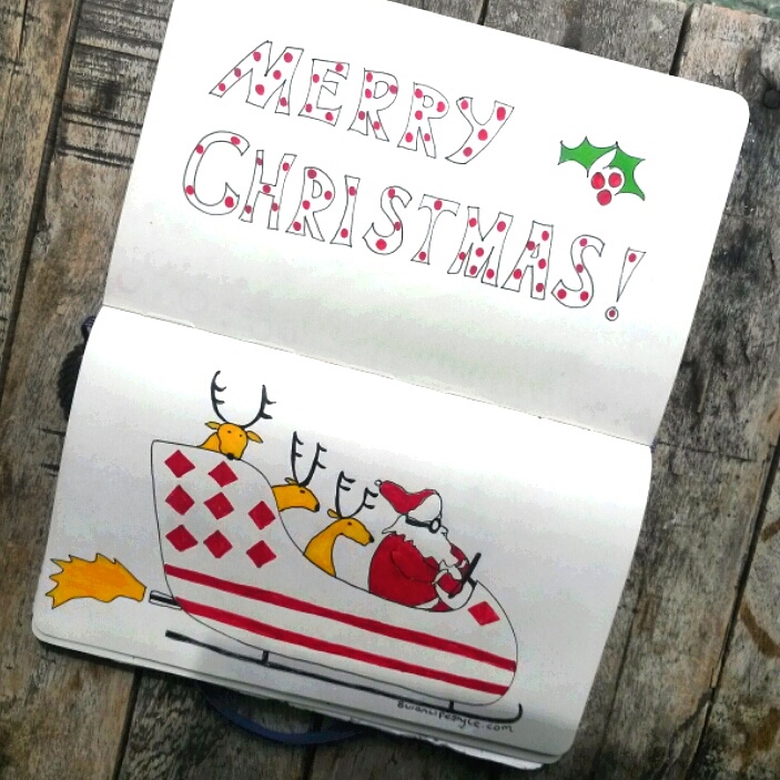 Merry christmas card