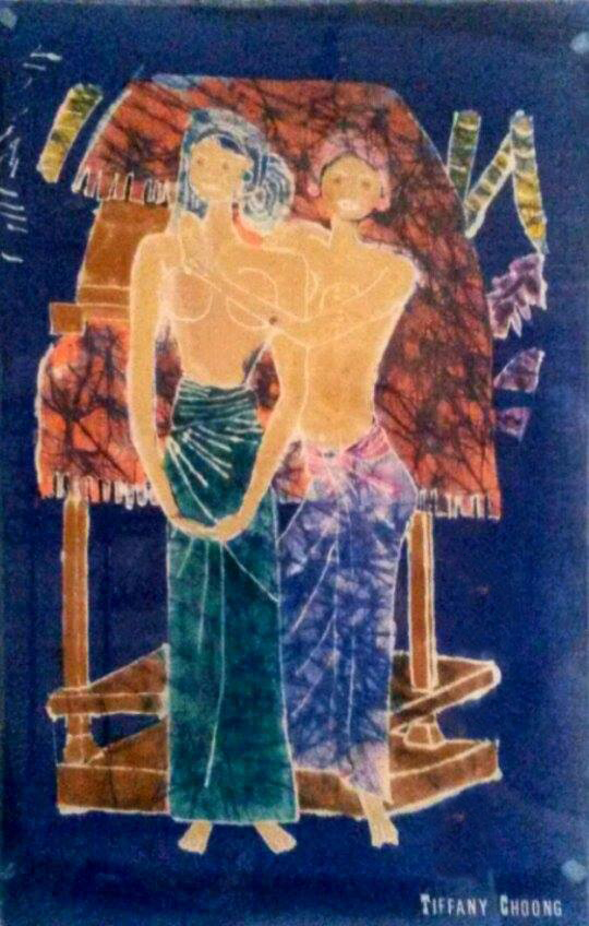 Kampung Life Batik Painting