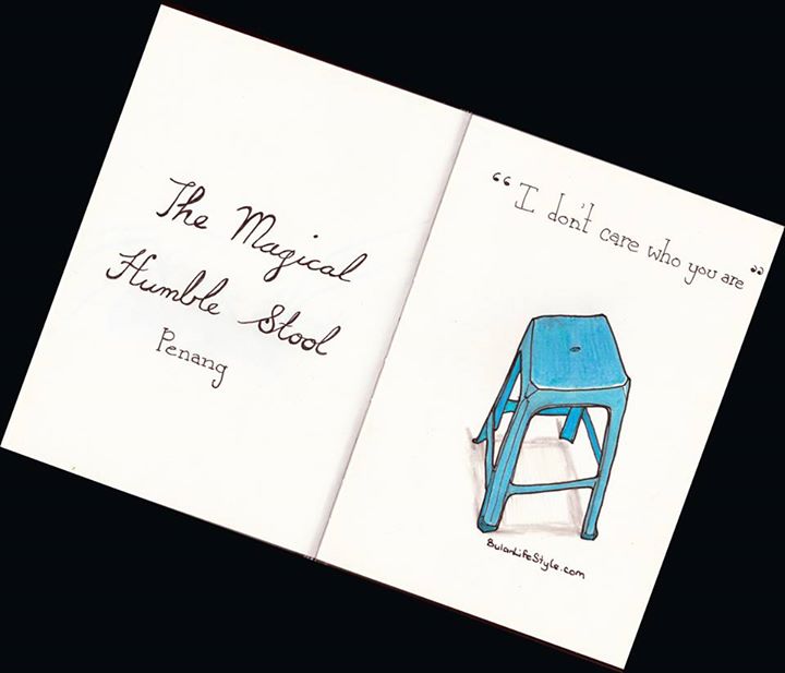 The humble plastic stool Penang