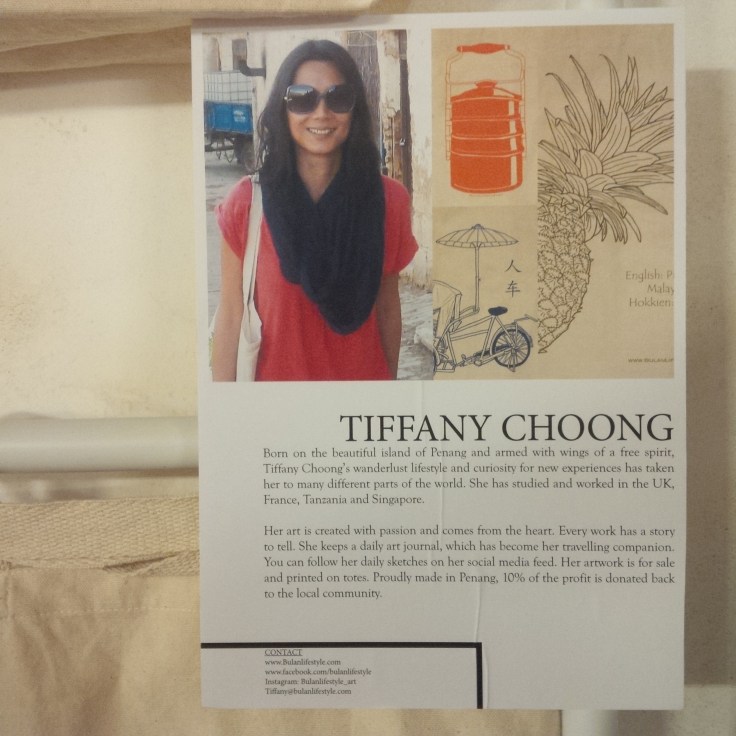 Tiffany Choong, Penang based artist