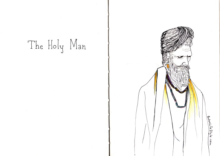 The holy man
