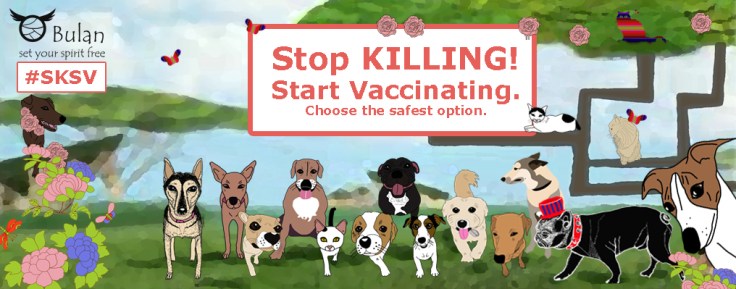 Stop KILLING! Start vaccinating Educate yourself and choose the safest option. #SKSV 