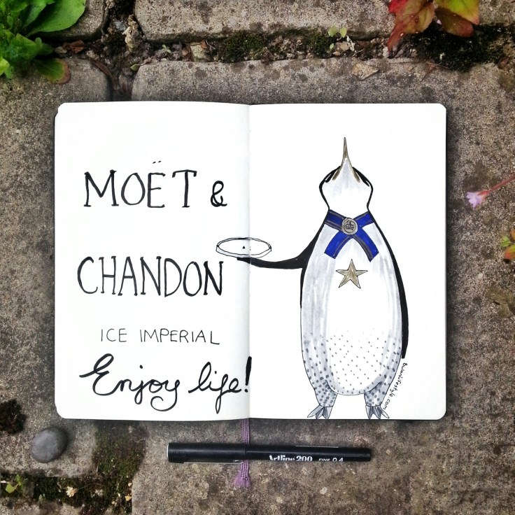 920 Moet &amp; Chandon Penguin